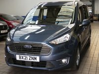USED 2021 21 FORD GRAND TOURNEO CONNECT 1.5 EcoBlue Titanium MPV 5dr Diesel Auto Euro 6 (s/s) (120 ps) 5 SEATS SAT NAV SUNROOF CRUISE PARKING SENSORS 1 OWNER SERVICE HISTORY GENUINE LOW MILEAGE