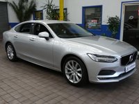 USED 2019 69 VOLVO S90 2.0 T4 Momentum Plus Saloon 4dr Petrol Auto Euro 6 (s/s) (190 ps) SAT NAV LEATHER HEATED SEATS REAR VIEW CAMERA CRUISE CONTROL PARKING SENSORS 2 OWNERS EXCELLENT SERVICE HISTORY WARRANTY