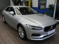 USED 2019 69 VOLVO S90 2.0 T4 Momentum Plus Saloon 4dr Petrol Auto Euro 6 (s/s) (190 ps) SAT NAV LEATHER HEATED SEATS REAR VIEW CAMERA CRUISE CONTROL PARKING SENSORS 2 OWNERS EXCELLENT SERVICE HISTORY WARRANTY