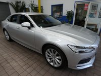USED 2019 69 VOLVO S90 2.0 T4 Momentum Plus Saloon 4dr Petrol Auto Euro 6 (s/s) (190 ps) SAT NAV LEATHER HEATED SEATS REAR VIEW CAMERA CRUISE CONTROL PARKING SENSORS 2 OWNERS EXCELLENT SERVICE HISTORY WARRANTY