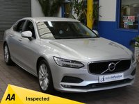 USED 2019 69 VOLVO S90 2.0 T4 Momentum Plus Saloon 4dr Petrol Auto Euro 6 (s/s) (190 ps) SAT NAV LEATHER HEATED SEATS REAR VIEW CAMERA CRUISE CONTROL PARKING SENSORS 2 OWNERS EXCELLENT SERVICE HISTORY WARRANTY
