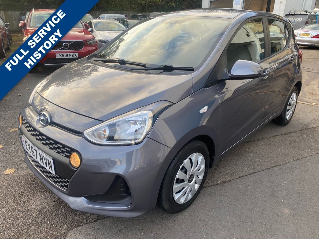 USED 2017 67 HYUNDAI I10 1.2 SE Hatchback 5dr Petrol Manual Euro 6 (87 ps) DAB AND BLUETOOTH