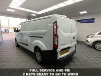 USED 2023 72 FORD TRANSIT CUSTOM 2.0 300 EcoBlue LEADER LWB L2H1 Euro 6 130BHP  1 OWNER BALANCE OF FORD WARRANTY