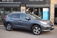 USED 2014 63 HONDA CR-V 2.2 i-DTEC EX SUV 5dr Diesel Auto 4WD Euro 5 (150 ps) 6 MONTHS RAC PLATINUM WARRANTY