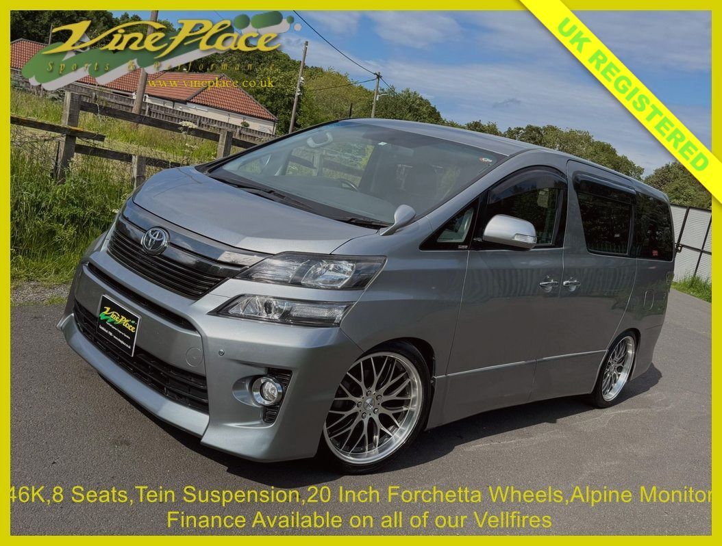 2012 Toyota Vellfire 2.4z, 8 Seats, Auto £14,000