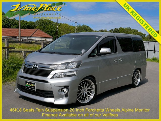 View our Toyota Vellfire 2.4Z, 8 Seats, Auto