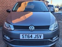 USED 2014 64 VOLKSWAGEN POLO 1.2 TSI BlueMotion Tech SE Hatchback 5dr Petrol Manual Euro 6 (s/s) (90 ps) LOW MILES - FULL MOT