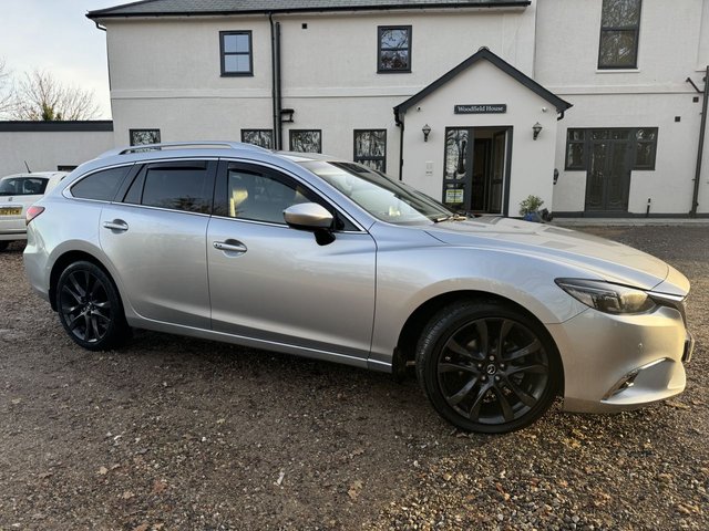 2015 65 Mazda Mazda6 2.2 SKYACTIV-D Sport Nav Tourer 5dr Diesel Auto Euro 6 (s/s) (175 ps)