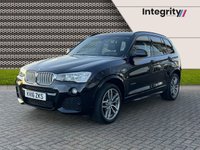 USED 2016 16 BMW X3 3.0 30d M Sport SUV 5dr Diesel Auto xDrive Euro 6 (s/s) (258 ps) BMW Pro Media - HUD - Pro Nav