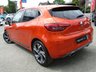 USED 2020 70 RENAULT CLIO 1.0 TCe RS Line Hatchback 5dr Petrol Manual Euro 6 (s/s) (100 ps) Finished in VALENCIA ORANGE with contrasting BLACK LEATHER SPORTS TRIM. This is a very popular colour in this smart, sporty looking small car. This small family car is great to drive with hidden rear door handles designed to trick you into thinking it's a sporty 3 door. Features include Sat Nav, DAB, B/Tooth, Alloys, BOSE SPEAKERS, Rear View Camera, Full Sports Leather, and much more. Hendy Renault Dealer serviced at 3594 miles, 8251 miles, 14099 miles and on arrival at 18721 miles.