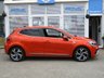 USED 2020 70 RENAULT CLIO 1.0 TCe RS Line Hatchback 5dr Petrol Manual Euro 6 (s/s) (100 ps) Finished in VALENCIA ORANGE with contrasting BLACK LEATHER SPORTS TRIM. This is a very popular colour in this smart, sporty looking small car. This small family car is great to drive with hidden rear door handles designed to trick you into thinking it's a sporty 3 door. Features include Sat Nav, DAB, B/Tooth, Alloys, BOSE SPEAKERS, Rear View Camera, Full Sports Leather, and much more. Hendy Renault Dealer serviced at 3594 miles, 8251 miles, 14099 miles and on arrival at 18721 miles.
