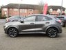 USED 2020 70 FORD PUMA 1.0T EcoBoost MHEV ST-Line X SUV 5dr Petrol Manual Euro 6 (s/s) (125 ps) Finished in MAGNETIC METALLIC with PART LEATHER Trim. This high specification Ford Puma certainly looks the part. It's got the raised up driving position, the eye-catching design, and a sort of miniature SUV shape. Features include Sat Nav, DAB Radio, B/Tooth, Apple Play, Virtual Dash B and O speakers and great Low Mileage. Serviced at 26635 miles and on arrival at 34870 miles.