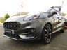 USED 2020 70 FORD PUMA 1.0T EcoBoost MHEV ST-Line X SUV 5dr Petrol Manual Euro 6 (s/s) (125 ps) Finished in MAGNETIC METALLIC with PART LEATHER Trim. This high specification Ford Puma certainly looks the part. It's got the raised up driving position, the eye-catching design, and a sort of miniature SUV shape. Features include Sat Nav, DAB Radio, B/Tooth, Apple Play, Virtual Dash B and O speakers and great Low Mileage. Serviced at 26635 miles and on arrival at 34870 miles.