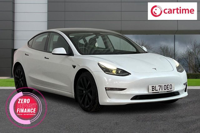 View our Tesla Model 3 (Dual Motor) Long Range Saloon 4dr Electric Auto 4WDE (346 ps) Heated Front / Rear Seats, Park Assist Camera, Adaptive Cruise Control, 15-Inch Touchscreen, Adaptive Steering