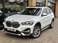 USED 2020 20 BMW X1 2.0 18d xLine SUV 5dr Diesel Auto sDrive Euro 6 (s/s) (150 ps) MINERAL WHITE / MOCHA DAKOTA