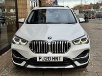 USED 2020 20 BMW X1 2.0 18d xLine SUV 5dr Diesel Auto sDrive Euro 6 (s/s) (150 ps) MINERAL WHITE / MOCHA DAKOTA