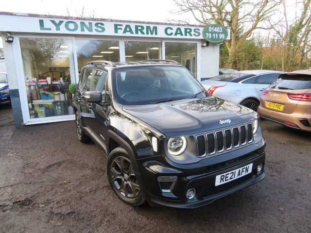 2021 21 Jeep Renegade 1.3 GSE T4 Limited SUV 5dr Petrol DDCT Euro 6 (s/s) (150 ps) Automatic