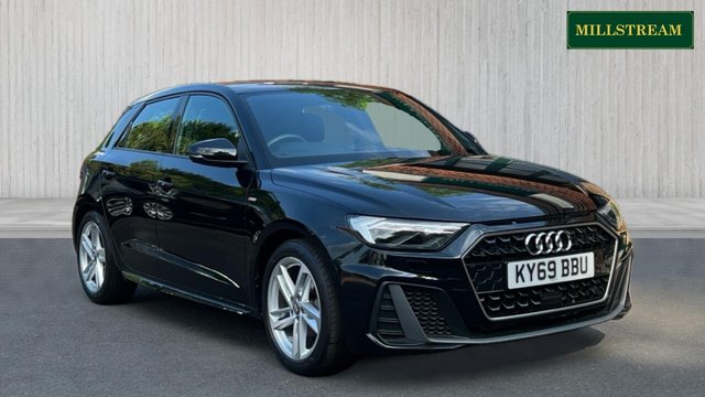 2019 69 Audi A1 1.0 TFSI 30 S line Sportback 5dr Petrol S Tronic Euro 6 (s/s) (116 ps)