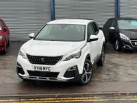 USED 2018 18 PEUGEOT 3008 1.6 BlueHDi Allure SUV 5dr Diesel Manual Euro 6 (s/s) (120 ps) &pound;200 TO SECURE - DELIVERY AVAILABLE