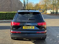USED 2018 18 AUDI Q7 3.0 TDI V6 S line SUV 5dr Diesel Tiptronic quattro Euro 6 (s/s) (218 ps) 