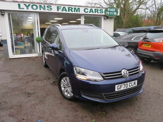 2020 70 Volkswagen Sharan 2.0 TDI SE Nav MPV 5dr Diesel DSG Euro 6 (s/s) (150 ps) 7 Seater Automatic