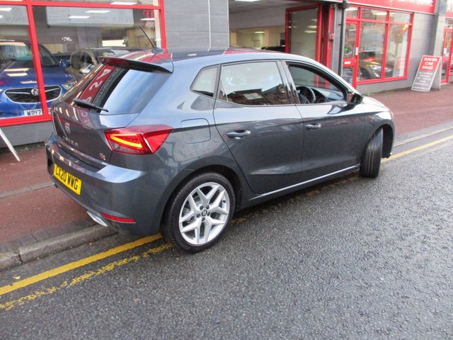 2020 SEAT IBIZA 1.0 TSI FR Hatchback 5dr Petrol Manual Euro 6 (s/s) GPF (115 ps) 6 MONTHS WARRANTY ,FULL SERVICE HISTORY ,2 KEYS ,LOVELY SPEC ,VIEWING ESSENTIAL , - Photo 2