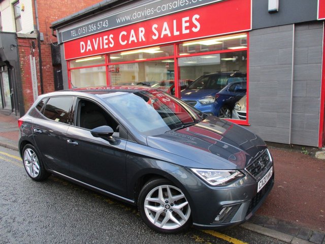 2020 SEAT IBIZA 1.0 TSI FR Hatchback 5dr Petrol Manual Euro 6 (s/s) GPF (115 ps) 6 MONTHS WARRANTY ,FULL SERVICE HISTORY ,2 KEYS ,LOVELY SPEC ,VIEWING ESSENTIAL ,