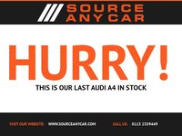 USED 2017 67 AUDI A4 2.0 TDI ultra S line Saloon 4dr Diesel Manual Euro 6 (s/s) (190 ps) 