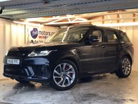 USED 2020 20 LAND ROVER RANGE ROVER SPORT 2.0 P400e 13.1kWh GPF Autobiography Dynamic SUV 5dr Petrol Plug-in Hybrid Auto 4WD Euro 6 (s/s) (404 ps)+1 OWNER+2KEYS+PANORAMIC SUNROOF+ACTIVE CRUISE 2 KEYS+1 OWNER FROM NEW+CAMERA+HISTORY+PANORAMIC SUNROOF+CRUISE+FULL EBONY LEATHER SEATS+HEATED AND COOLING SEATS+21" ALLOYS+BLUETOOTH+MEDIA+CLIMATE+PARKING AID+NAV+HPI CLEAR