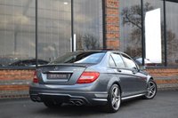 USED 2011 61 MERCEDES-BENZ C-CLASS 6.3 C63 V8 AMG Edition 125 Saloon 4dr Petrol Spd S MCT Euro 5 (457 ps) 4d AUTO 451 BHP LSD / H&K / DRIVER ASSIST