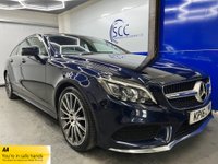 USED 2016 16 MERCEDES-BENZ CLS CLASS 3.0 CLS350d V6 AMG Line Shooting Brake 5dr Diesel G-Tronic+ Euro 6 (s/s) (258 ps) Satellite Navigation, &pound;5.1K Extras, Heated Leather