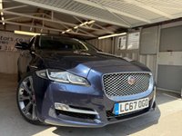 USED 2017 67 JAGUAR XJ 3.0d V6 Premium Luxury Saloon 4dr Diesel Auto Euro 6 (s/s) (300 ps)+FSH+2 KEYS+FULL LEATHER+NAVIGATION+PANORAMIC SUNROOF+ 2 KEYS+FSH+PANORAMIC SUNROOF+FULL LEATHER HEATED SEATS+BLUETOOTH+MEDIA+20" ALLOYS+PRIVACY+NAVIGATION+REVERSE CAMERA+PARKING AID+CLIMATE+CRUISE+HPI CLEAR