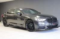 USED 2019 19 BMW 5 SERIES 520D M SPORT SALOON OVER &pound;7K IN OPTIONS BODYKIT