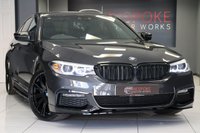USED 2019 19 BMW 5 SERIES 520D M SPORT SALOON OVER &pound;7K IN OPTIONS BODYKIT