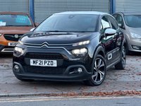 USED 2021 21 CITROEN C3 1.2 PureTech Shine Plus Hatchback 5dr Petrol Manual Euro 6 (s/s) (83 ps) &pound;200 TO SECURE - DELIVERY AVAILABLE