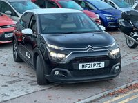 USED 2021 21 CITROEN C3 1.2 PureTech Shine Plus Hatchback 5dr Petrol Manual Euro 6 (s/s) (83 ps) &pound;200 TO SECURE - DELIVERY AVAILABLE