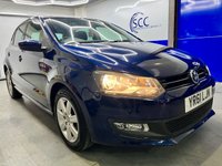 USED 2011 61 VOLKSWAGEN POLO 1.2 Match Hatchback 5dr Petrol Manual Euro 5 (60 ps) 1 Owner,Ins Group 4,A/C