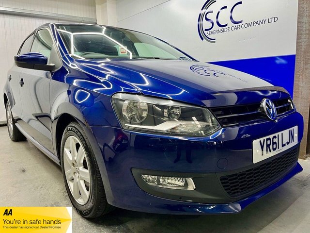 2011 61 Volkswagen Polo 1.2 Match Hatchback 5dr Petrol Manual Euro 5 (60 ps)