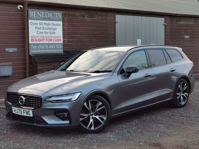 2020 70 Volvo V60 2.0 B3 MHEV R-Design Estate 5dr Petrol Hybrid Auto Euro 6 (s/s) (163 ps) READ OUR REVIEWS! FINANCE AVAILABLE FROM 9.9% APR!