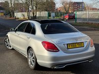 USED 2017 66 MERCEDES-BENZ C-CLASS 2.1 C220d Sport (Premium) Saloon 4dr Diesel G-Tronic+ Euro 6 (s/s) (170 ps) 