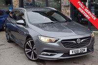 USED 2018 18 VAUXHALL INSIGNIA 2.0 Turbo D BlueInjection SRi VX Line Nav Sports Tourer 5dr Diesel Manual Euro 6 (s/s) (170 ps) DIESEL ESTATE CAR CLEAN AND TIDY