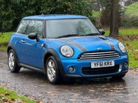 USED 2011 61 MINI HATCH 1.6 One D Pimlico Hatchback 3dr Diesel Manual Euro 5 (s/s) (90 ps) 
