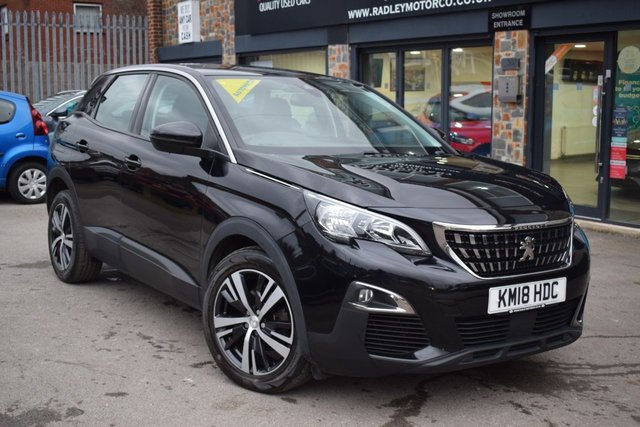 2018 18 Peugeot 3008 1.6 BlueHDi Active SUV 5dr Diesel EAT Euro 6 (s/s) (120 ps)