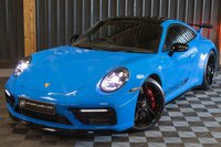 USED 2022 72 PORSCHE 911 3.0T 992 Carrera GTS Coupe 2dr Petrol PDK Euro 6 (s/s) (480 ps) SHARK BLUE - AERO KIT WITH BLACK HIGH GLOSS - PAINT PROTECTION FILM - BOSE - GLASS SUNROOF - HEATED SEATS - HEATED STEERING - REVERSE CAMERA