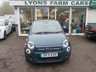 USED 2021 71 FIAT 500E 42kWh La Prima Hatchback 3dr All Electric Automatic (118 ps) SAVE THOUSANDS with this all electric automatic Fiat 500e La Prima 117 BHP 42 kWh finished in Ocean Green