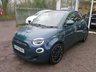 USED 2021 71 FIAT 500E 42kWh La Prima Hatchback 3dr All Electric Automatic (118 ps) SAVE THOUSANDS with this all electric automatic Fiat 500e La Prima 117 BHP 42 kWh finished in Ocean Green