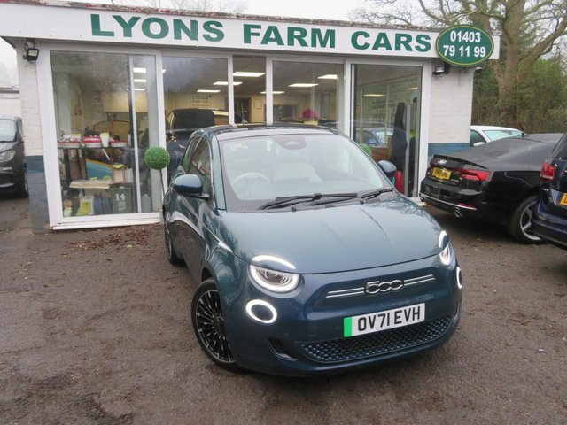 2021 71 Fiat 500e 42kWh La Prima Hatchback 3dr All Electric Automatic (118 ps)