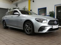 USED 2020 70 MERCEDES-BENZ E-CLASS 2.0 E300de 13.5kWh AMG Line Estate 5dr Diesel Plug-in Hybrid G-Tronic+ Euro 6 (s/s) (306 ps) SAT NAV LEATHER HEATED SEATS REAR VIEW CAMERA CRUISE CONTROL PARKING SENSORS 1 OWNER SERVICE HISTORY WARRANTY