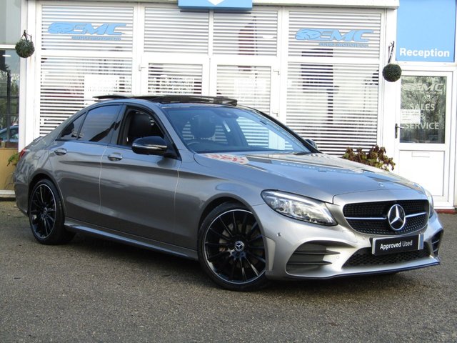 2021 21 Mercedes-Benz C-Class 2.0 C220d AMG Line Night Edition (Premium Plus) Saloon 4dr Diesel G-Tronic+ Euro 6 (s/s) (194 ps)