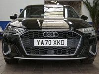 USED 2021 70 AUDI A3 1.4 TFSIe 40 Sport Sportback 5dr Petrol Plug-in Hybrid S Tronic Euro 6 (s/s) 13kWh (204 ps) SAT NAV ANDROID APPLE CARPLAY LEATHER CRUISE 1 OWNER EXCELLENT SERVICE HISTORY WARRANTY